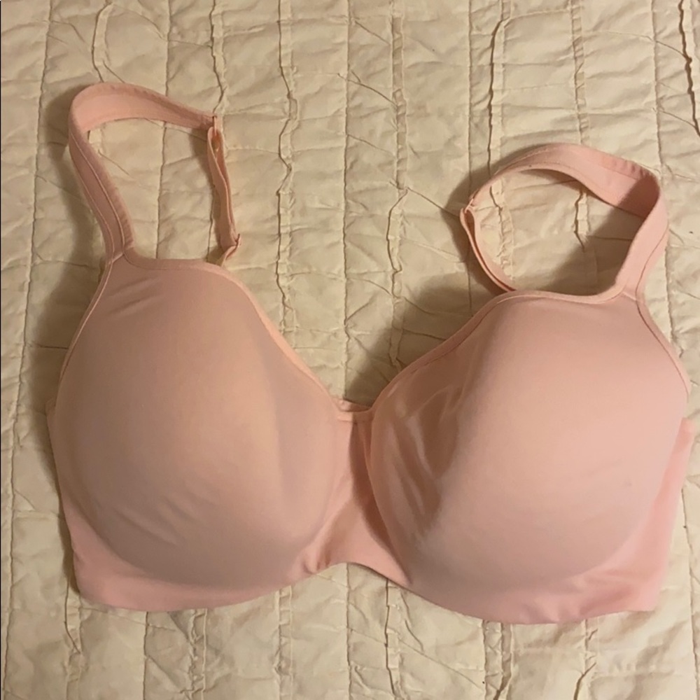 Pink Cacique 38DDD Lightly Lined Balconette Bra